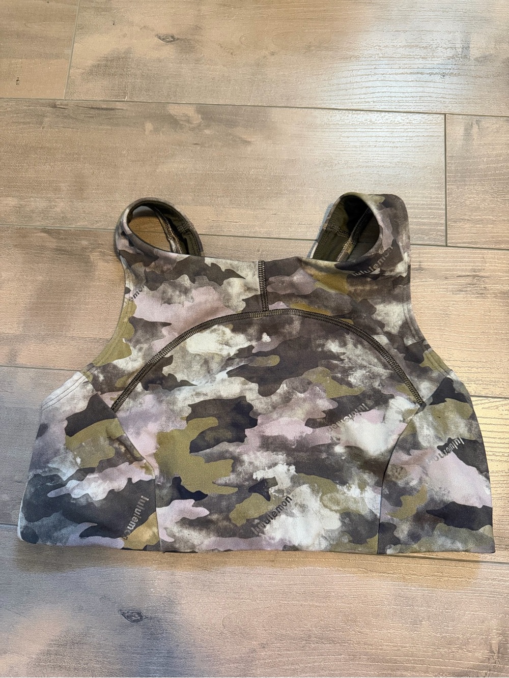 Lululemon Camo Crop Top